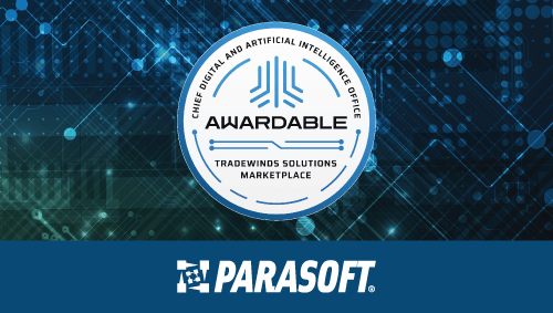 Image showing the Tradewinds awardable badge: Chief Digital and Artificial Intelligence Office - Tradewinds Solutions Marketplace